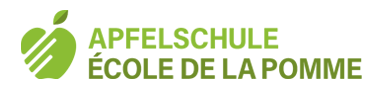Logo: Apfelschule