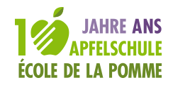 Logo: 10 years of Apfelschule